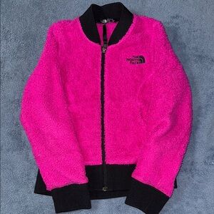 The North Face Fuchsia Fleece Jacket